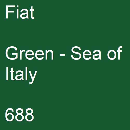 Fiat, Green - Sea of Italy, 688.